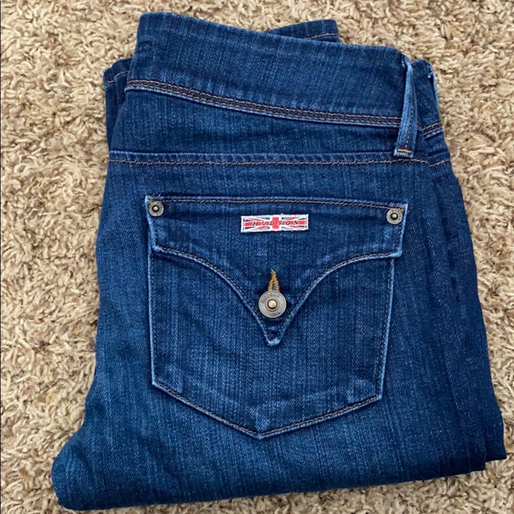 HUDSON Collin Flap Skinny Jeans Size 27